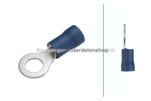 Afbeeldingen van Oogkabelschoen M5 Blauw 10 stuks