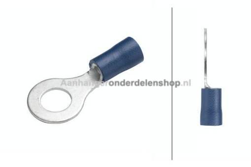 Afbeeldingen van Oogkabelschoen M6 Blauw 10 stuks