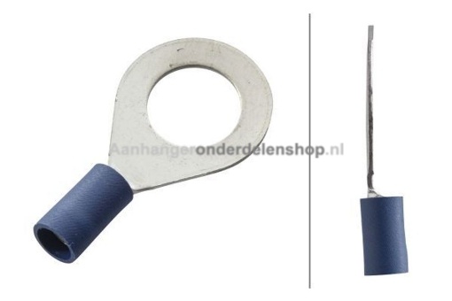 Afbeeldingen van Oogkabelschoen M10 Blauw 10 stuks