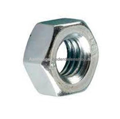 Afbeeldingen van Zeskantmoer M5 Verzinkt DIN934