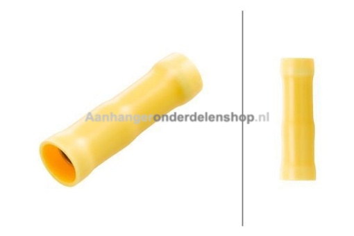 Afbeeldingen van Kogelstekker kabelschoen Ø 5mm²  Geel
