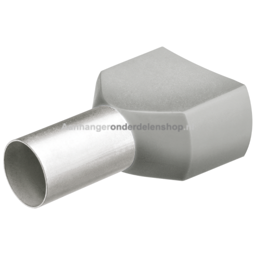 Afbeeldingen van Adereindhulzen Twin 2 x 4.0mm² 100 stuks