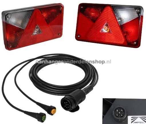 Afbeeldingen van Verlichtingset Aspöck Multipoint 5   4M