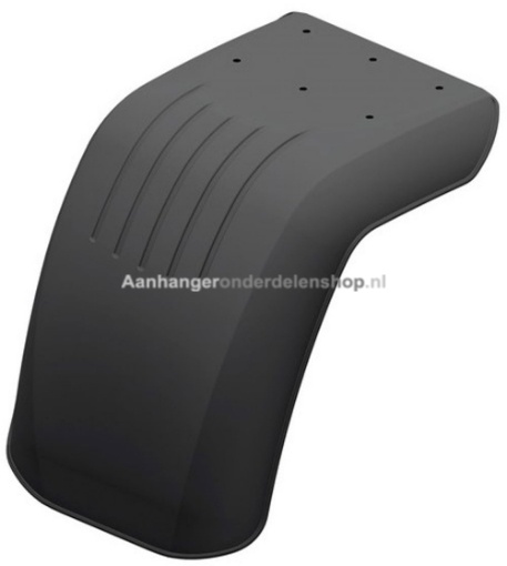 Afbeeldingen van Spadschild 328 x 280MM Kunststof