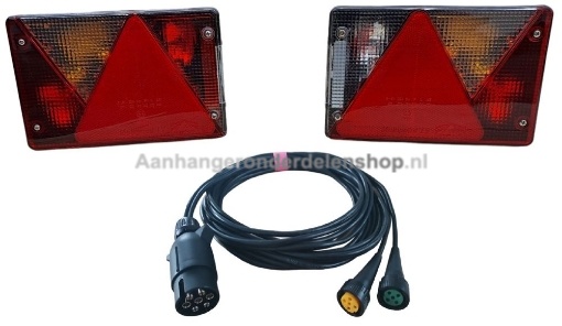 Afbeeldingen van Verlichtingset Aspöck Multipoint 4   5M