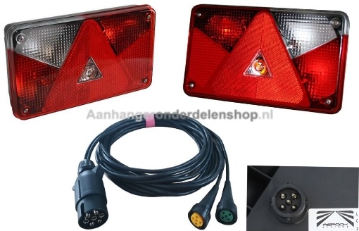 Afbeeldingen van Verlichtingset Aspöck Multipoint 5    5M