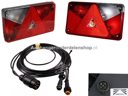 Afbeeldingen van Verlichtingset Multipoint 5 9.5M/DC 20CM