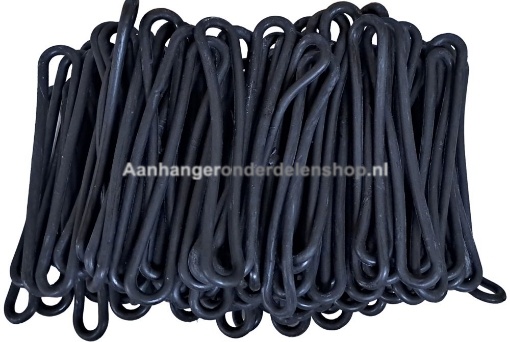 Afbeeldingen van Zeil Elastiek, Spanrubber 20CM 100 Stuks