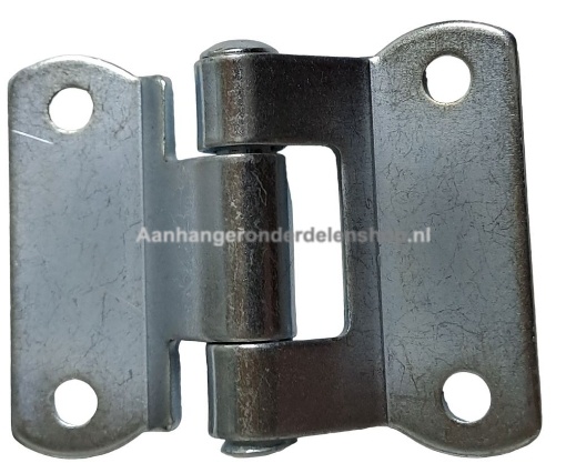 Afbeeldingen van Deurscharnier/Klepscharnier Verzinkt SPP