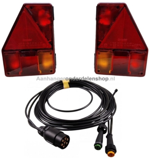 Afbeeldingen van Verlichtingset Earpoint 1  9.5M/DC 20CM