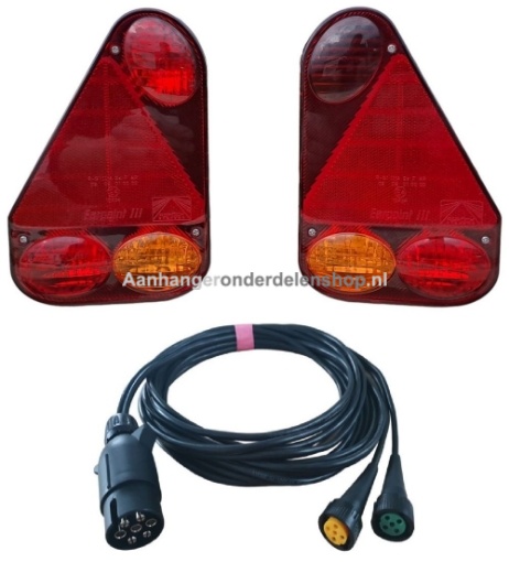 Afbeeldingen van Verlichtingset Aspöck Earpoint 3    4M