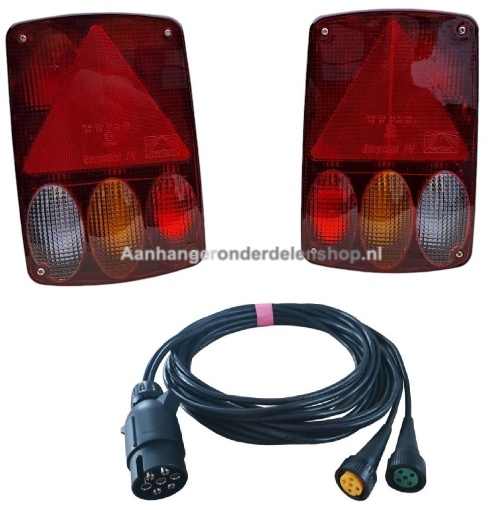 Afbeeldingen van Verlichtingset Aspöck Earpoint 4     4M