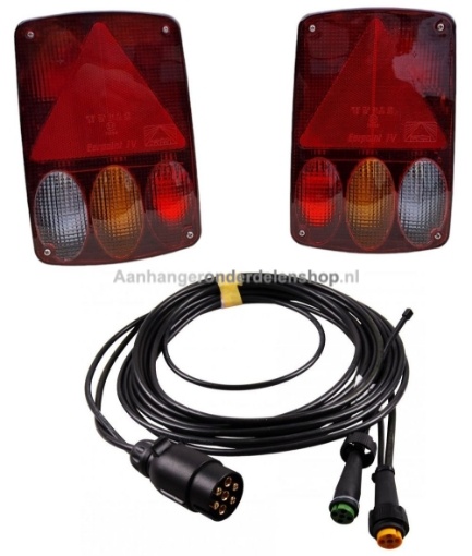 Afbeeldingen van Verlichtingset Earpoint 4   5M/DC 20CM