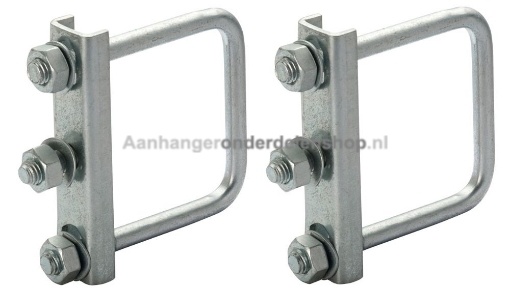 Afbeeldingen van KlembeugelSet Winterhoff 70x70MM