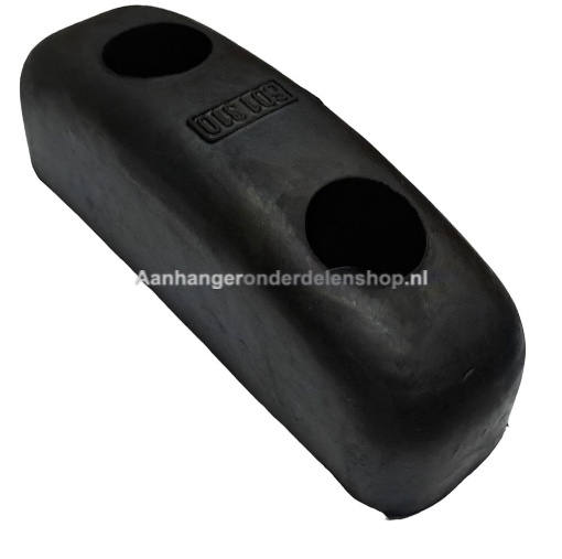 Afbeeldingen van Stootblok Rubber 125x40x45MM
