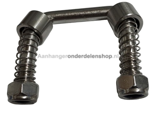 Afbeeldingen van Bindhaak, Vloeroog, FBS 2 x M12  RVS