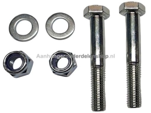 Afbeeldingen van Montage Boutenset Koppeling M12x80(10.9)