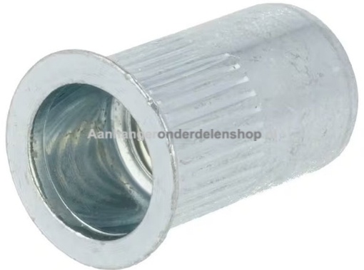 Afbeeldingen van Blindklinkmoer M8  Verzinkt