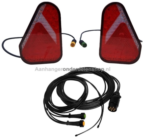 Afbeeldingen van Verlichtingset Earpoint LED 7M/DC 4.7M