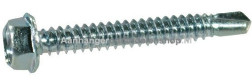 Afbeeldingen van Zelfborende Zeskantkraagschroef 4.8x19MM