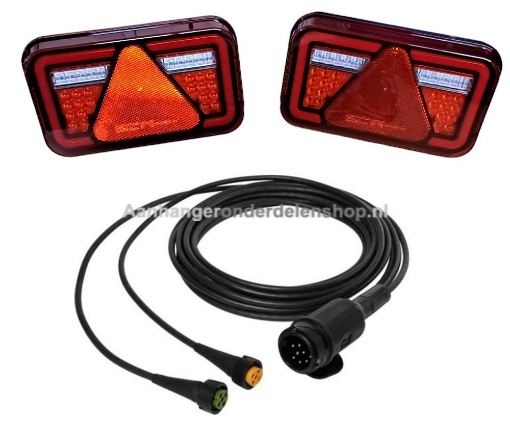 Afbeeldingen van Verlichtingset Aspöck MultiLED 4   5M