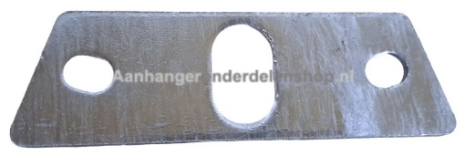 Afbeeldingen van Kopprofiel Dissel Knott Oplooprem 120MM