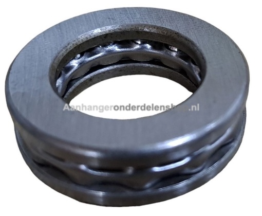 Afbeeldingen van Druklager Neuswiel Winterhoff Ø29x17MM