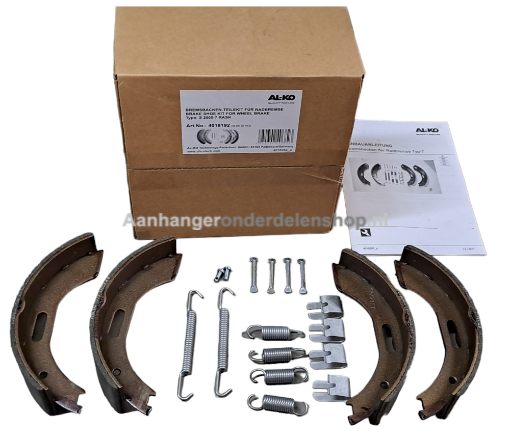 Afbeeldingen van Remschoenen  BPW Set 2005-7 RASK 200x50