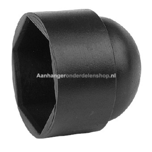 Afbeeldingen van Bout en Moerkappen M14 SW22  Zwart