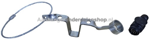 Afbeeldingen van Hulpkoppeling met Stekkerhouder 13 Polig