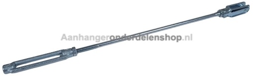 Afbeeldingen van Spanschroefset remstang M10