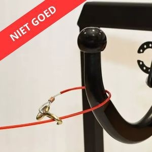 breekkabel aanhanger bevestigen