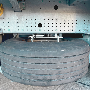 reservewiel onder aanhanger