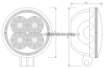 Afbeeldingen van Werklamp TruckLED L0094F-1  4 x LED